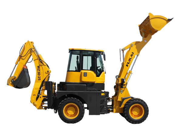 Correct operation method of excavator loader